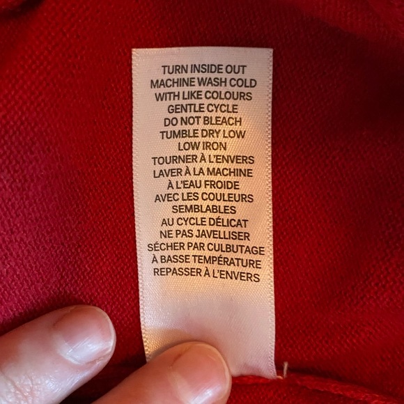 Vintage Northern Reflections Red Turtleneck. Size Large. - Picture 2 of 11